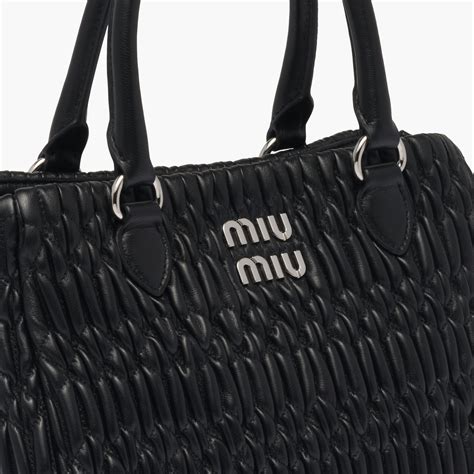 miu miu nappa cristal bag price|Black Miu Crystal Nappa Leather And Crystal Handbag .